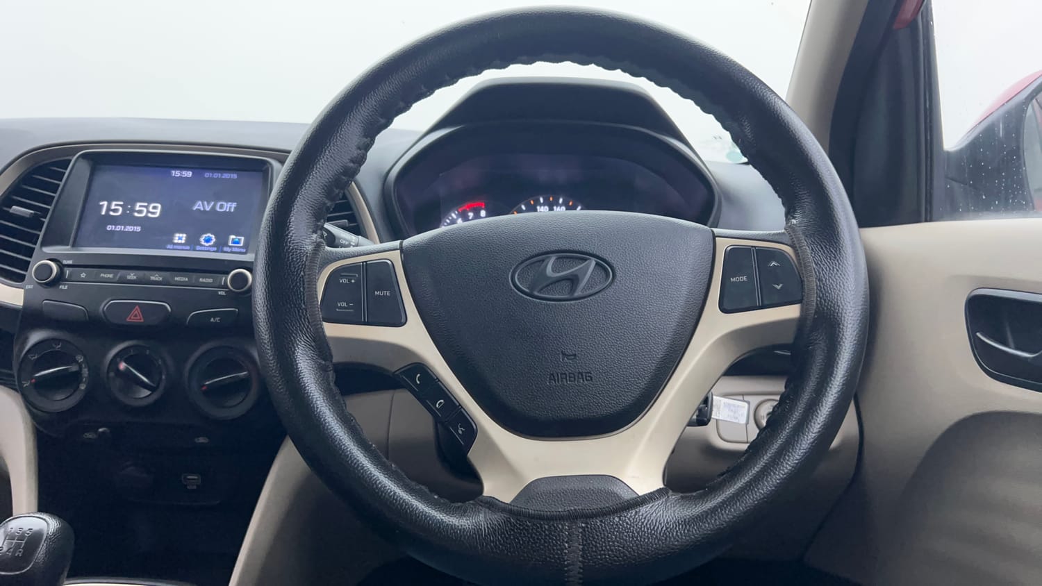 Used 2021 Hyundai Santro Sportz Petrol Manual interior STEERING VIEW