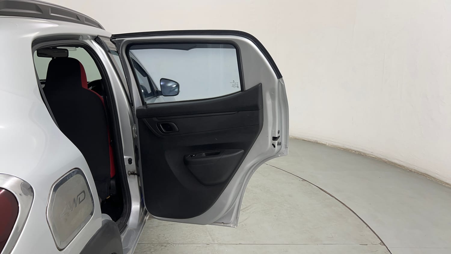 Used 2023 Renault Kwid RXT 1.0 Petrol Manual interior RIGHT REAR DOOR OPEN VIEW