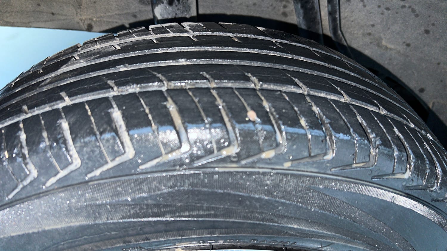 Used 2020 Renault Kwid RXL Petrol Manual tyres RIGHT REAR TYRE TREAD VIEW