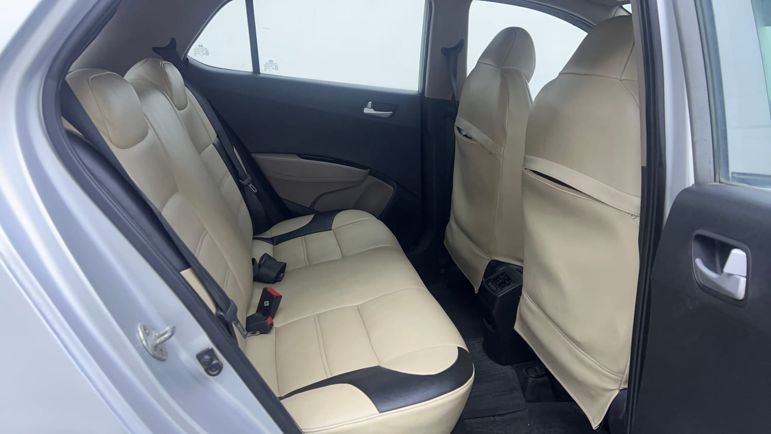 Used 2017 Hyundai Grand i10 Sportz 1.2 Kappa VTVT Petrol Manual interior RIGHT SIDE REAR DOOR CABIN VIEW