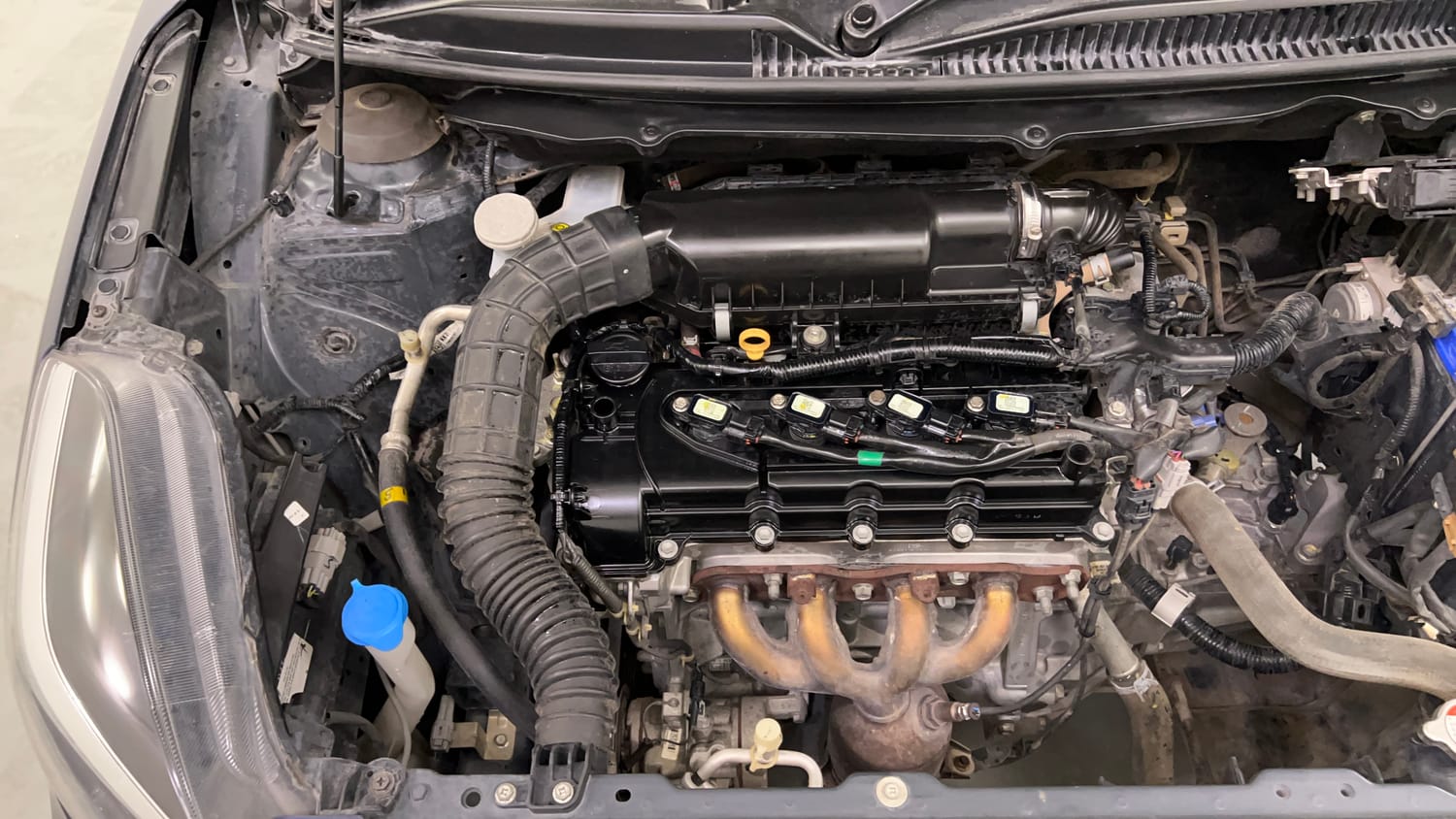 Used 2019 Toyota Glanza V Petrol Manual engine ENGINE RIGHT SIDE VIEW