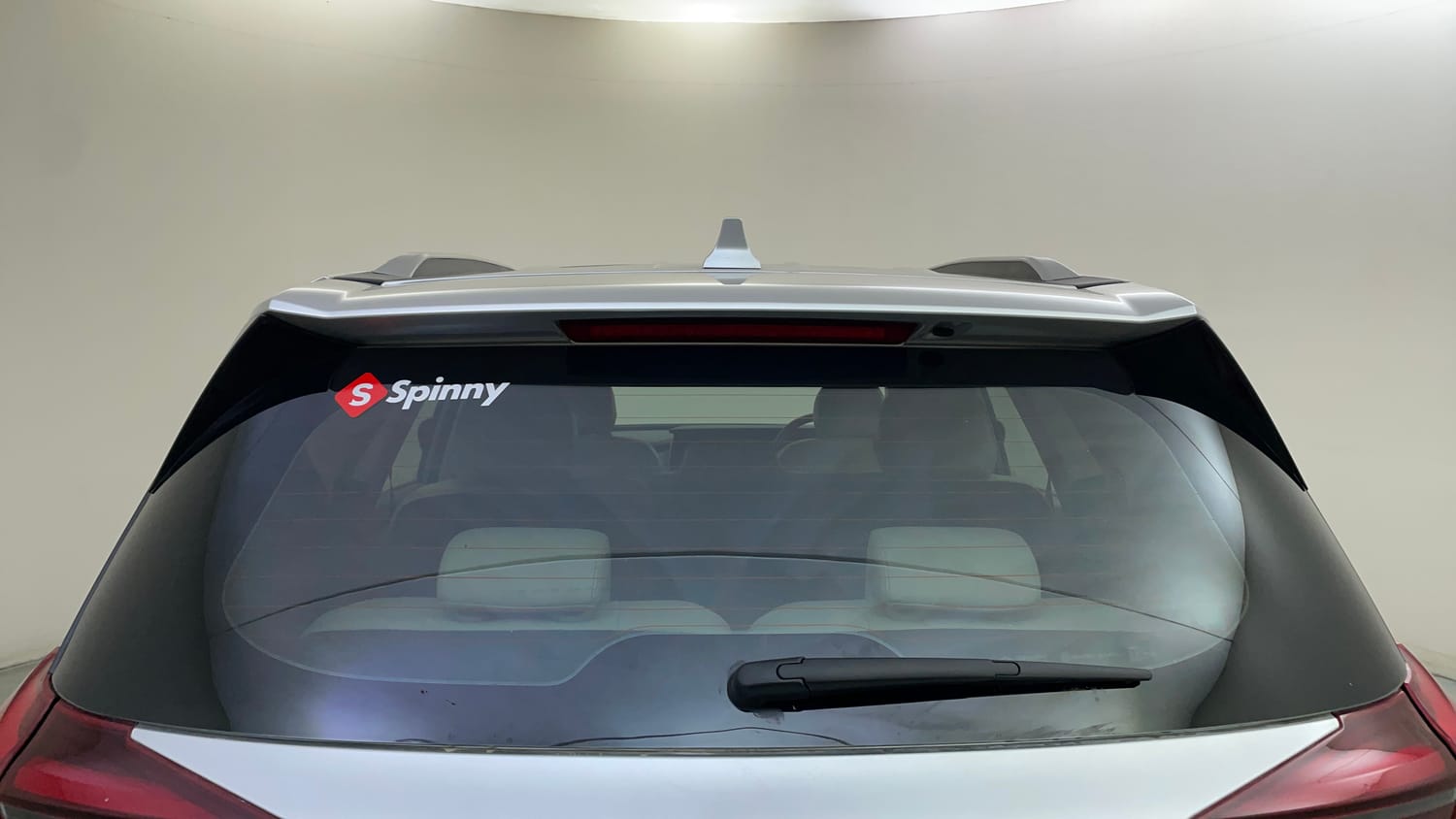 Used 2025 Mahindra XUV700 AX7 Luxury Pack Petrol AT 7 STR Petrol Automatic exterior BACK WINDSHIELD VIEW