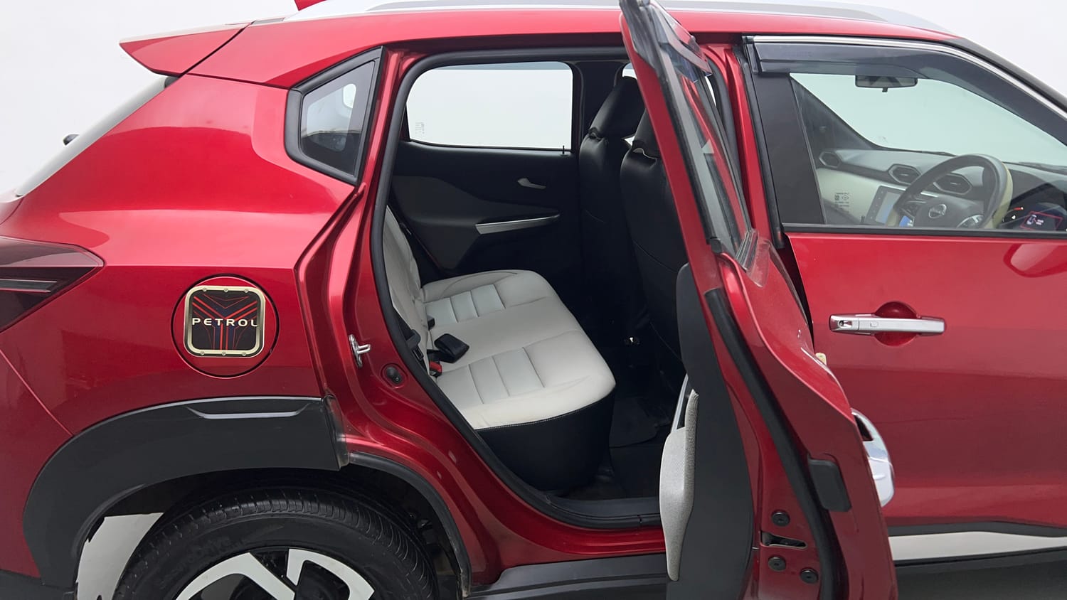 Used 2024 Nissan Magnite XV Petrol Manual interior RIGHT SIDE REAR DOOR CABIN VIEW