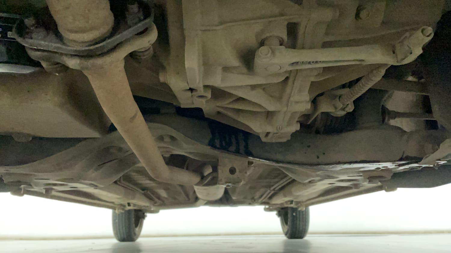 Used 2017 Maruti Suzuki Celerio VXi Petrol Manual extra FRONT LEFT UNDERBODY VIEW