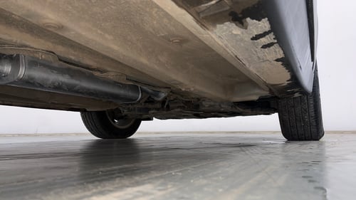 Used 2021 Mahindra XUV 300 W8 (O) 1.2 Petrol Petrol Manual extra REAR RIGHT UNDERBODY VIEW