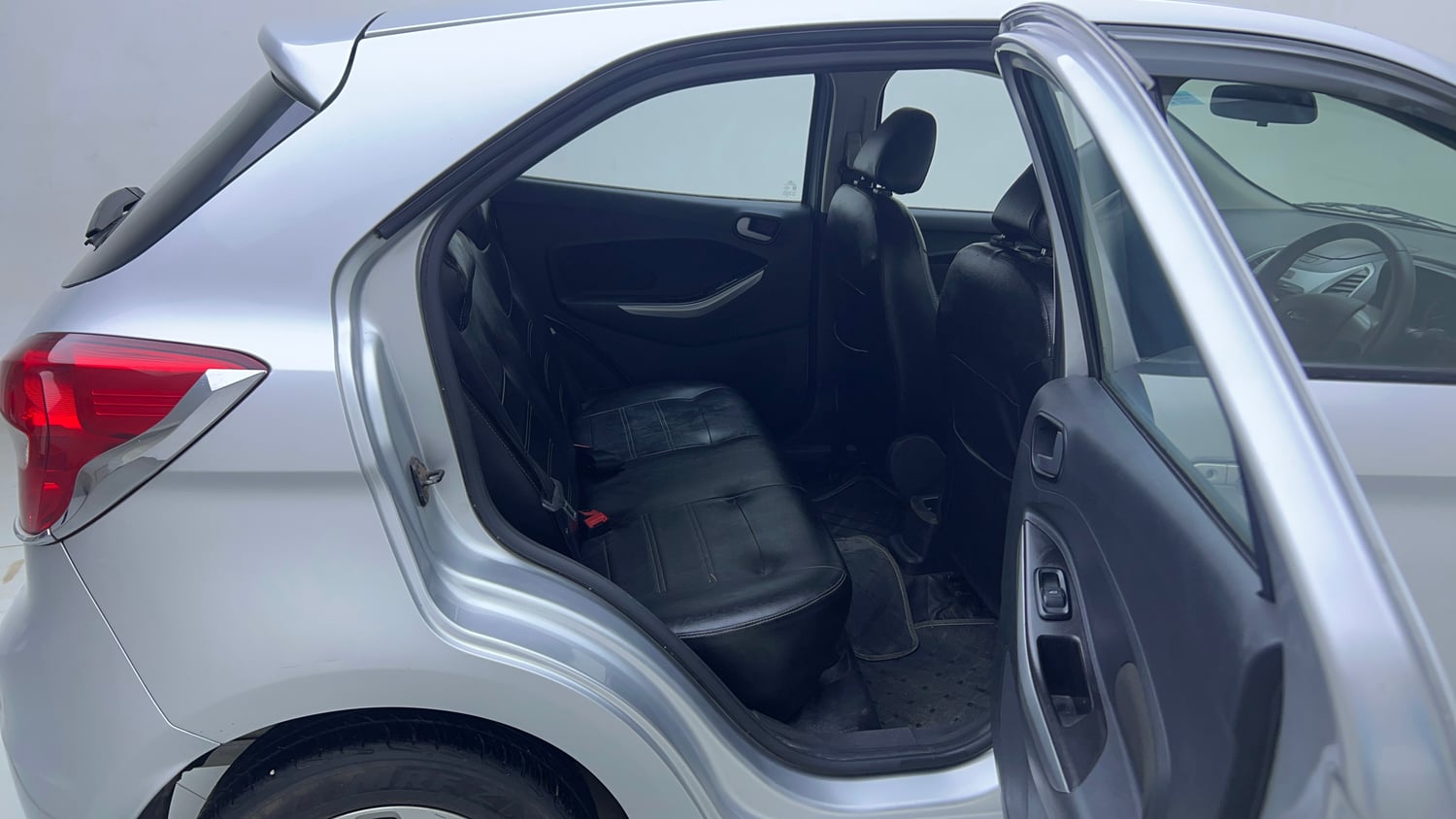 Used 2016 Ford Figo Titanium 1.2 Ti-VCT Petrol Manual interior RIGHT SIDE REAR DOOR CABIN VIEW