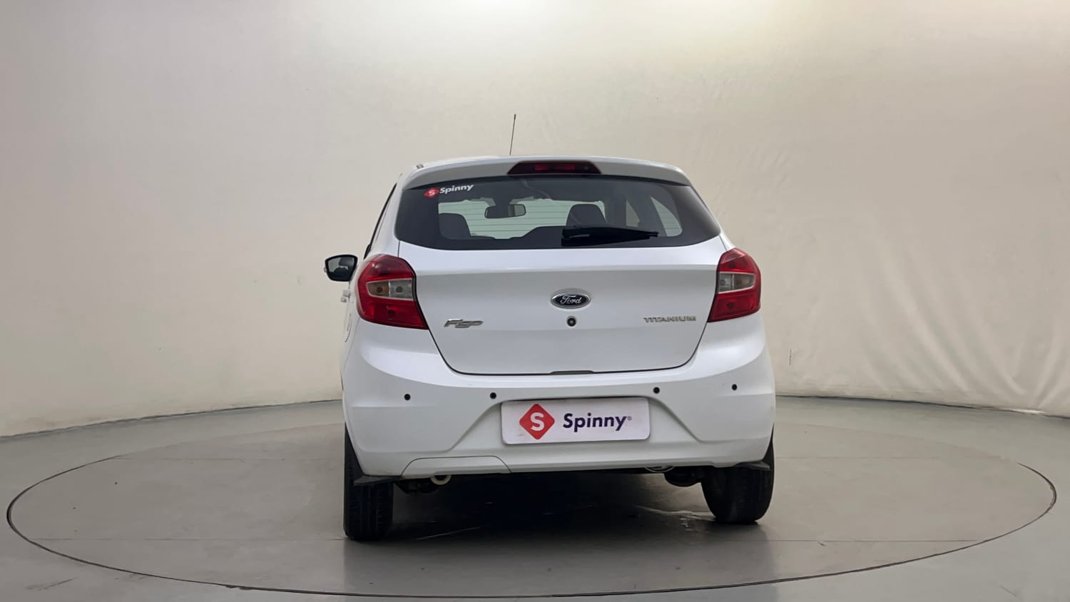 Used 2017 Ford Figo Titanium 1.5 Ti-VCT AT Petrol Automatic exterior BACK VIEW