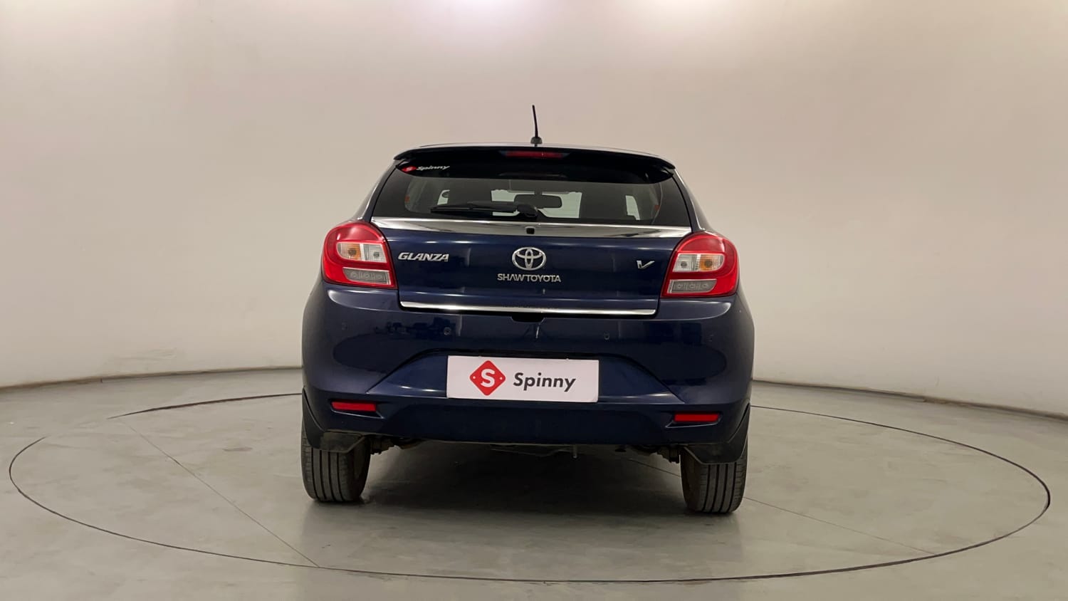 Used 2019 Toyota Glanza V Petrol Manual exterior BACK VIEW