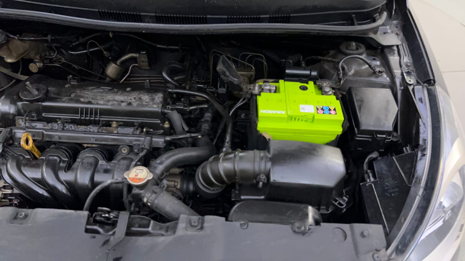 Used 2013 Hyundai Verna Fluidic 1.6 VTVT SX Petrol Manual engine ENGINE LEFT SIDE VIEW