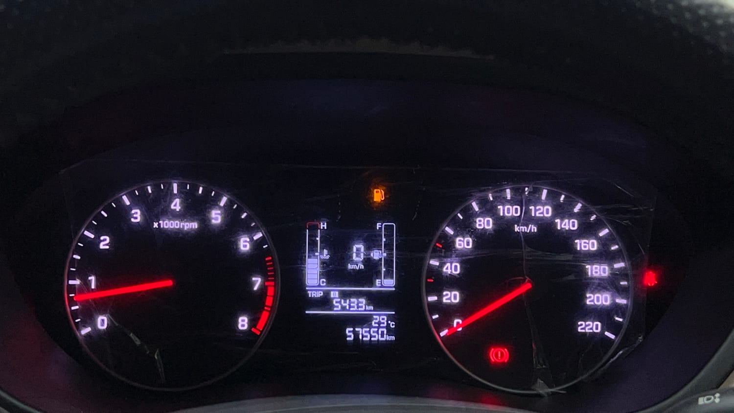 Used 2020 Hyundai Elite i20 Sportz Plus 1.2 Petrol Manual interior CLUSTERMETER VIEW