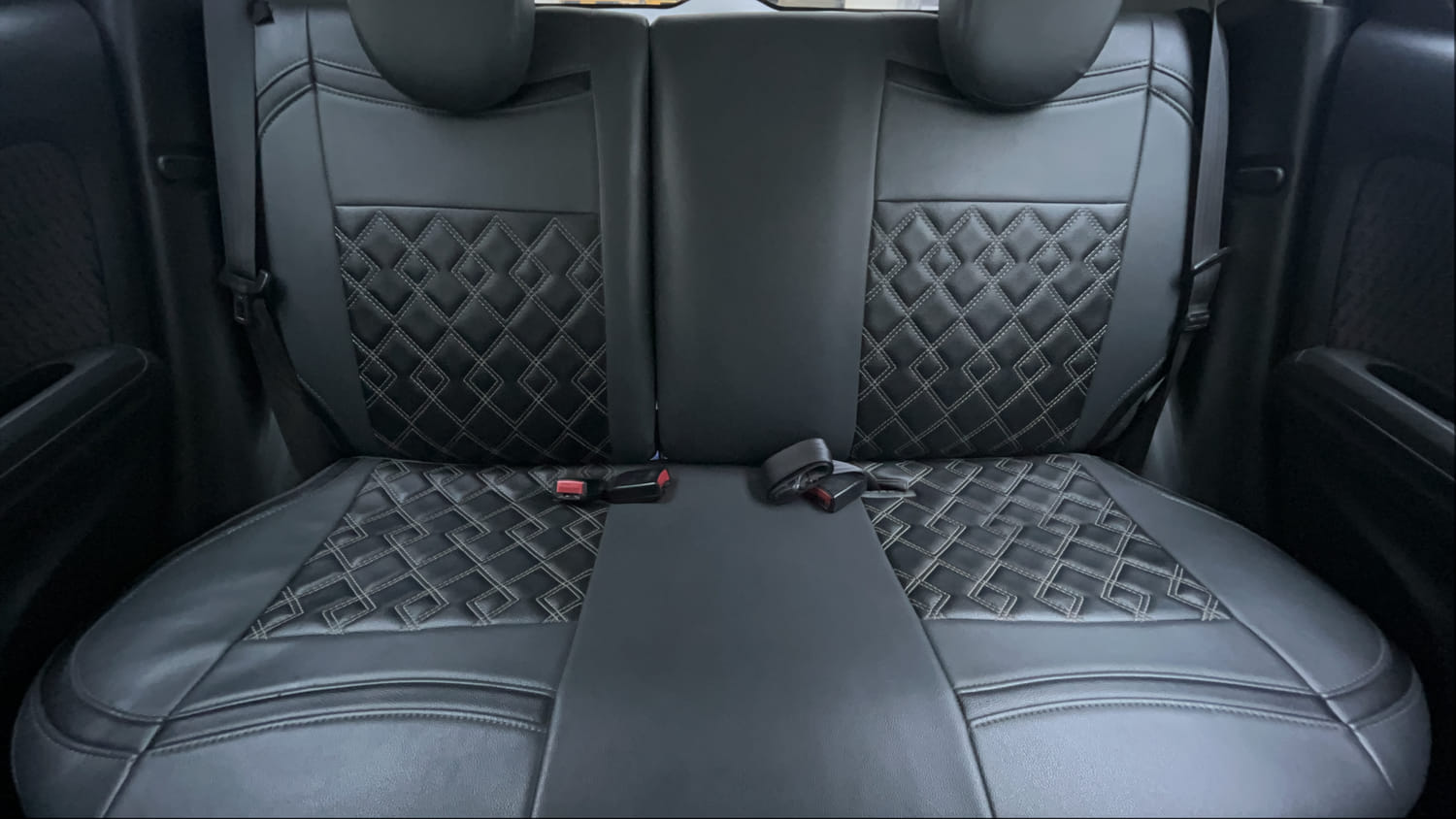Used 2015 Maruti Suzuki Ritz Vxi BS-IV Petrol Manual interior REAR SEAT CONDITION VIEW