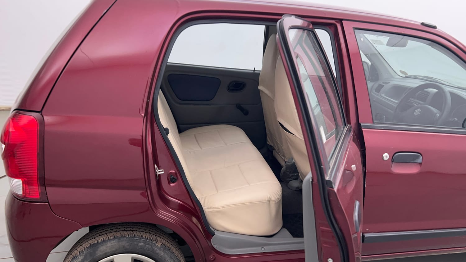 Used 2014 Maruti Suzuki Alto K10 VXi Petrol Manual interior RIGHT SIDE REAR DOOR CABIN VIEW