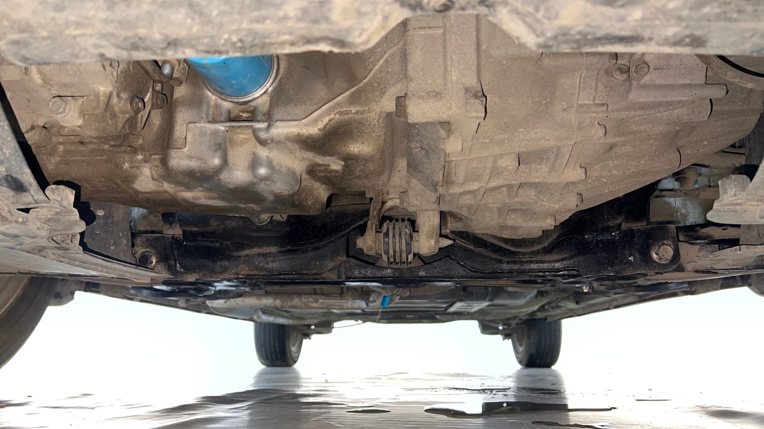 Used 2018 Honda WR-V VX MT Petrol Petrol Manual extra FRONT LEFT UNDERBODY VIEW