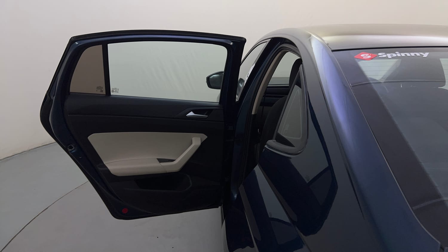 Used 2024 Volkswagen Virtus Comfortline 1.0 TSI MT Petrol Manual interior LEFT REAR DOOR OPEN VIEW