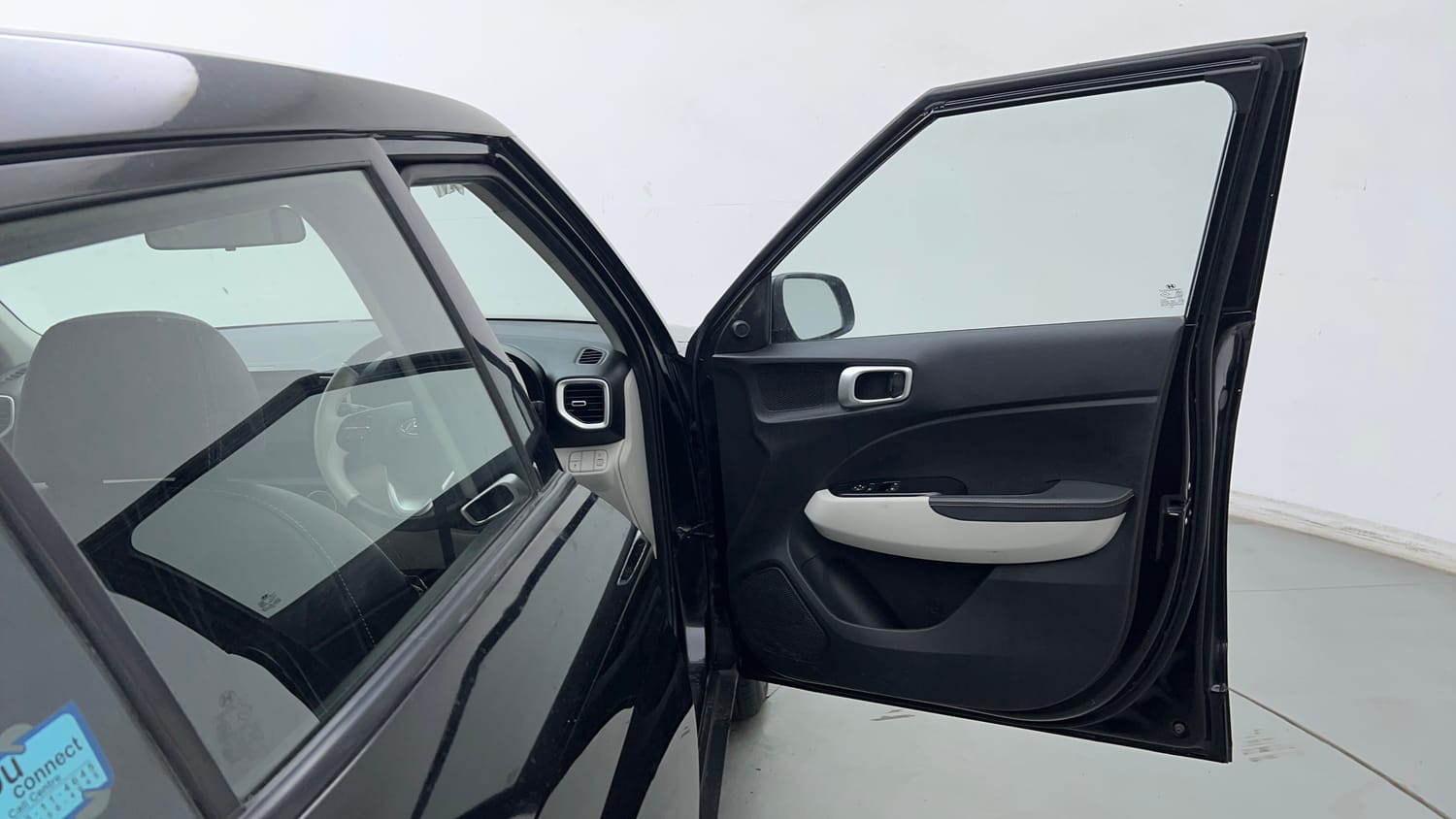 Used 2024 Hyundai Venue E 1.2 Petrol Petrol Manual interior RIGHT FRONT DOOR OPEN VIEW