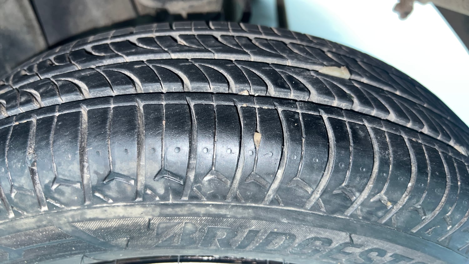 Used 2017 Maruti Suzuki Alto 800 LXi Petrol Manual tyres LEFT REAR TYRE TREAD VIEW