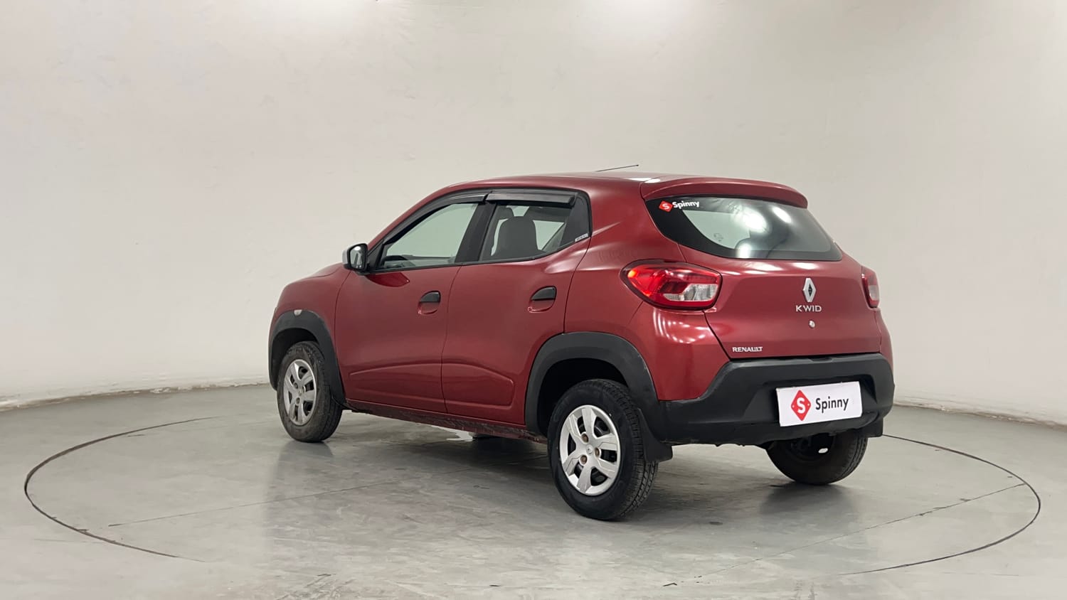 Used 2018 Renault Kwid 1.0 RXT Petrol Manual exterior LEFT REAR CORNER VIEW