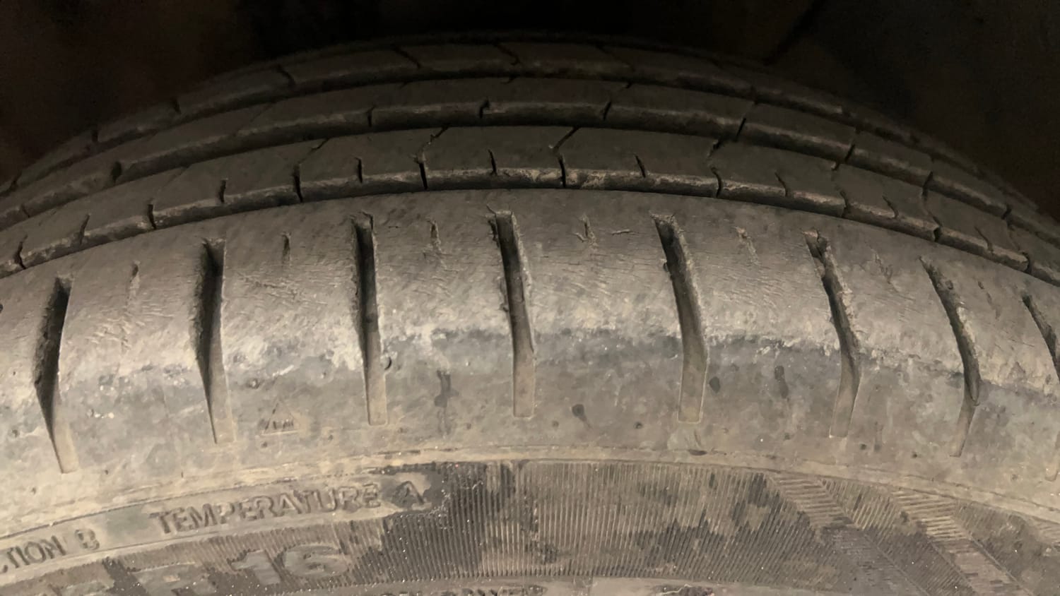 Used 2017 Hyundai i20 Active 1.2 SX Petrol Manual tyres RIGHT FRONT TYRE TREAD VIEW