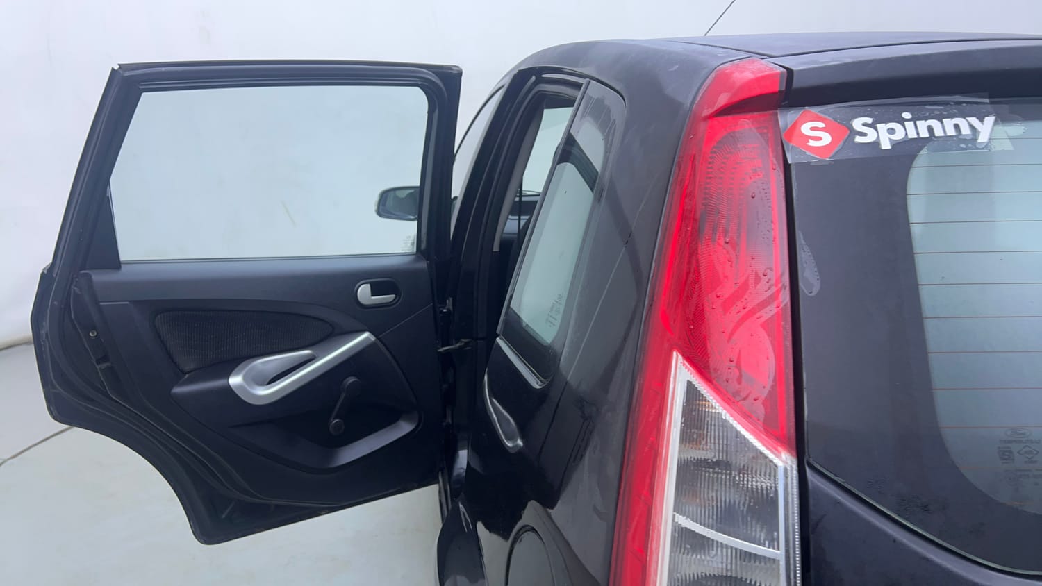Used 2014 Ford Figo Duratorq Diesel ZXI 1.4 Diesel Manual interior LEFT REAR DOOR OPEN VIEW