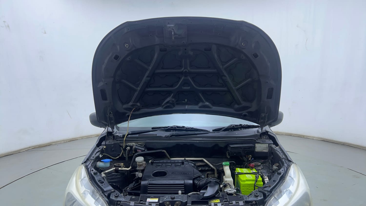 Used 2015 Maruti Suzuki Alto K10 VXi Petrol Manual engine ENGINE & BONNET OPEN FRONT VIEW