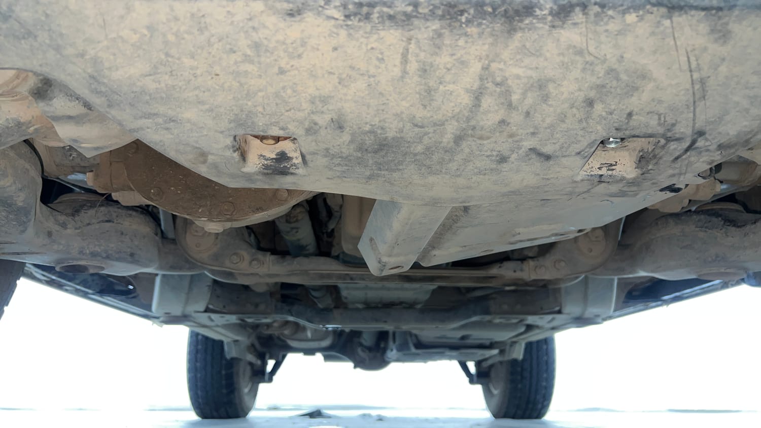 Used 2022 mahindra Thar LX Hard Top Petrol AT 4WD Petrol Automatic extra FRONT LEFT UNDERBODY VIEW