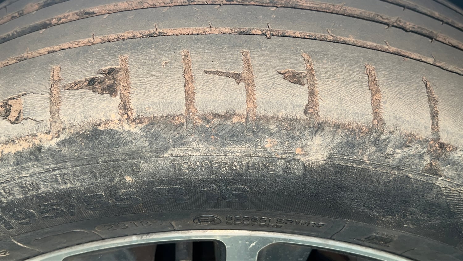 Used 2018 Maruti Suzuki Ciaz Alpha Hybrid 1.5 Petrol Manual tyres RIGHT FRONT TYRE TREAD VIEW