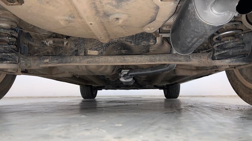 Used 2021 Mahindra XUV 300 W8 (O) 1.2 Petrol Petrol Manual extra REAR UNDERBODY VIEW (TAKEN FROM REAR)