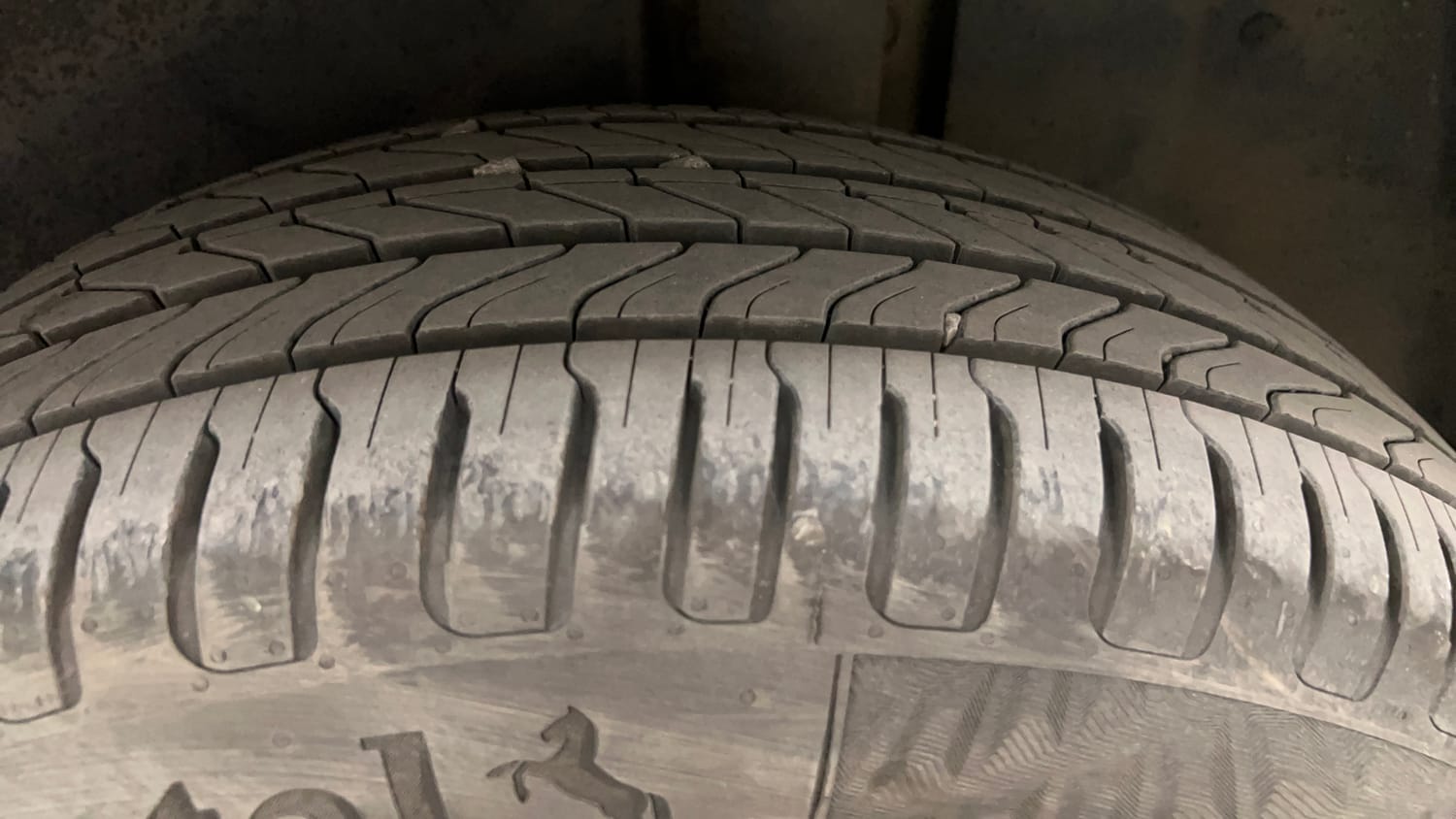 Used 2020 MG Motors Hector Sharp 1.5 DCT Petrol Petrol Automatic tyres LEFT REAR TYRE TREAD VIEW