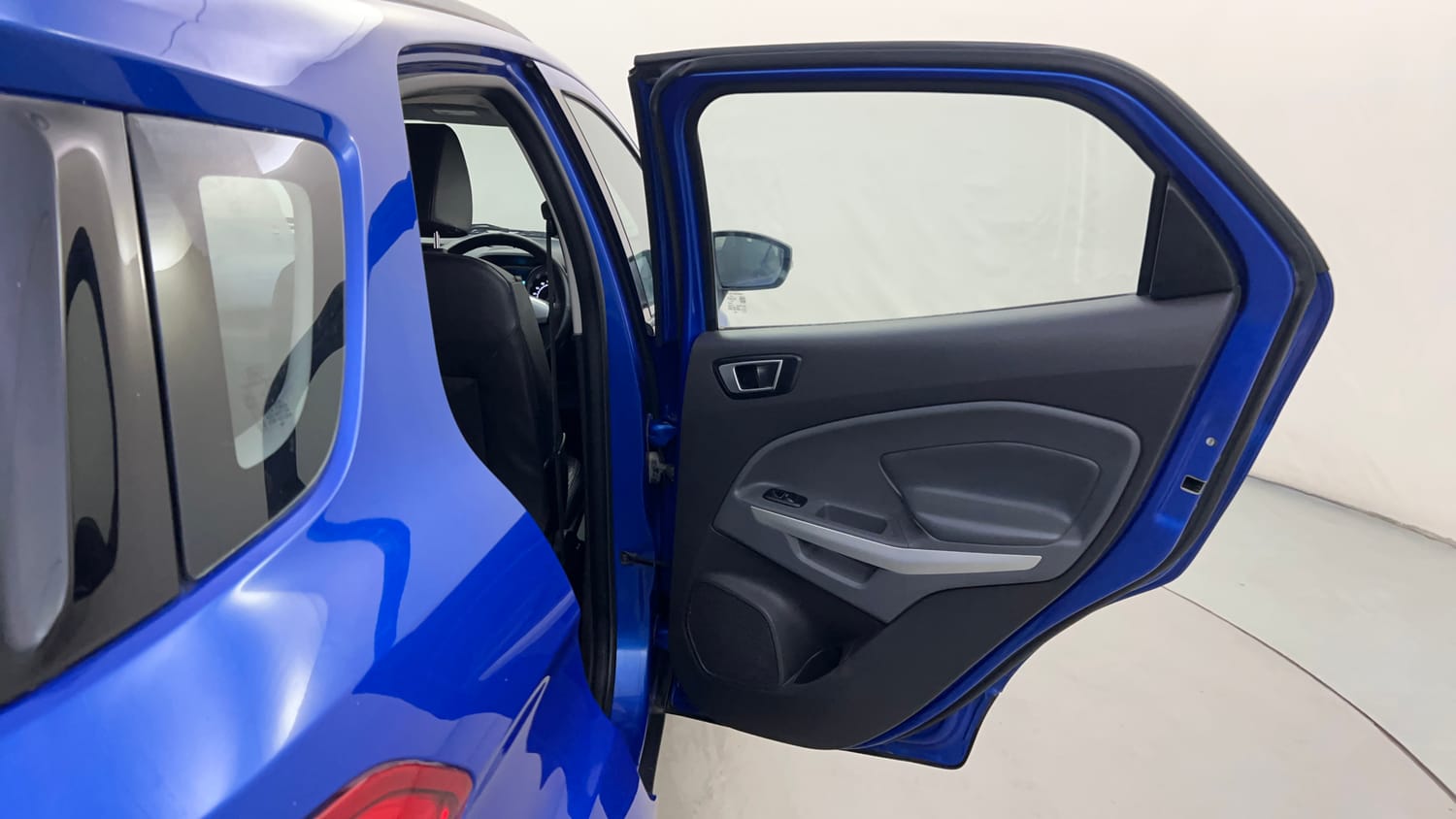 Used 2016 Ford EcoSport Titanium+ 1.5L TDCi Diesel Manual interior RIGHT REAR DOOR OPEN VIEW