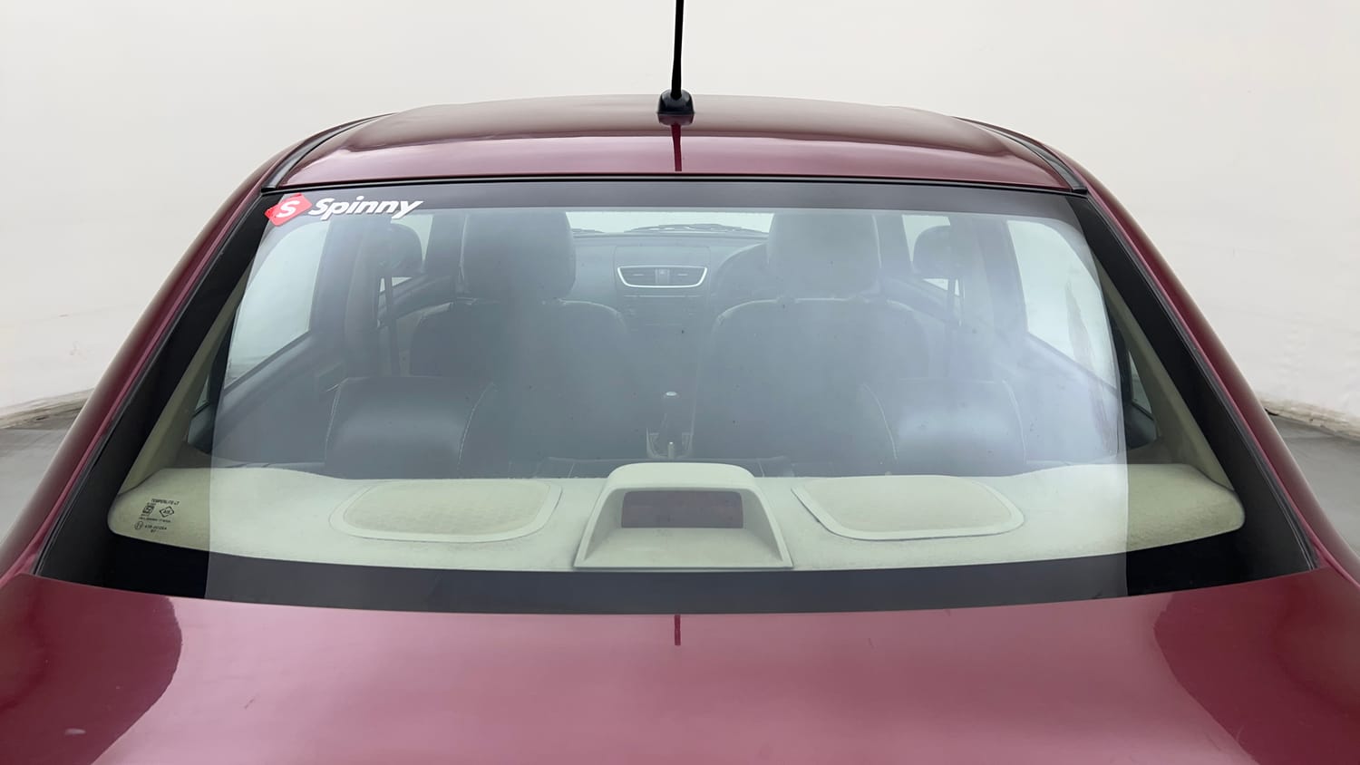 Used 2015 Maruti Suzuki Swift Dzire VXI Petrol Manual exterior BACK WINDSHIELD VIEW
