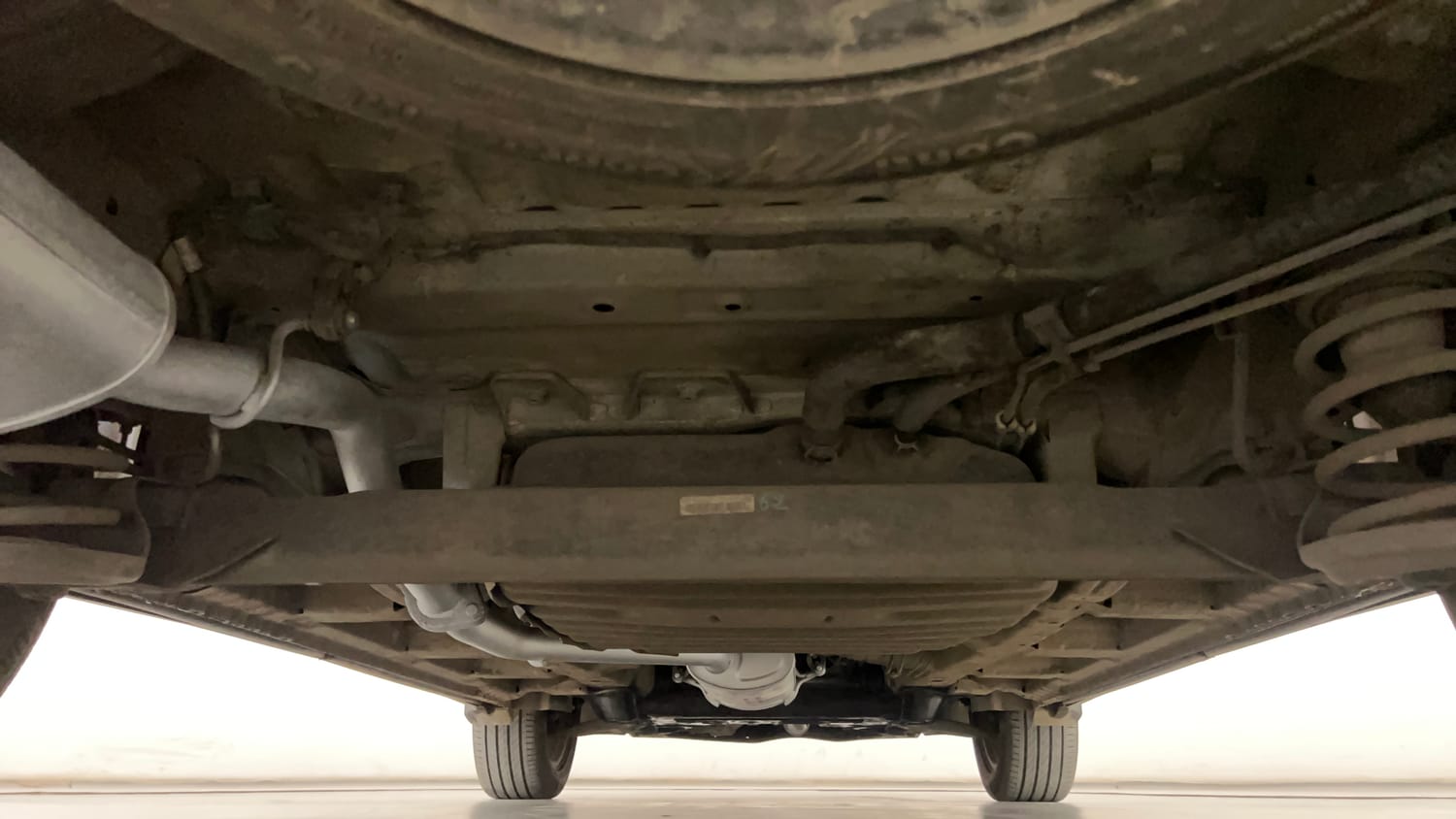 Used 2020 MG Motors Hector Sharp 1.5 DCT Petrol Petrol Automatic extra REAR UNDERBODY VIEW (TAKEN FROM REAR)