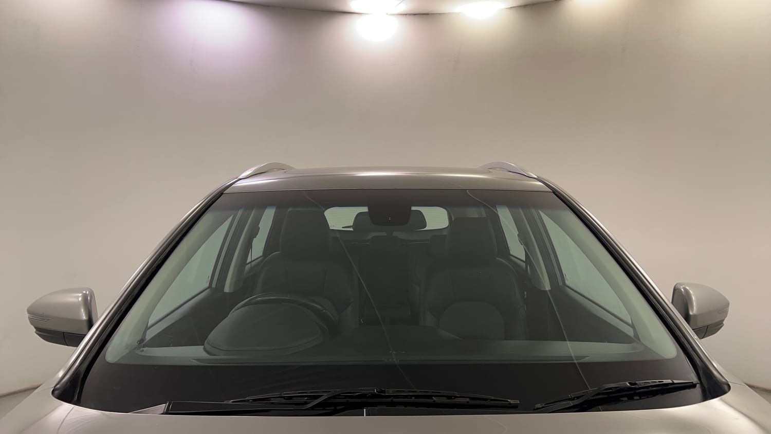 Used 2020 MG Motors Hector Sharp 1.5 DCT Petrol Petrol Automatic exterior FRONT WINDSHIELD VIEW