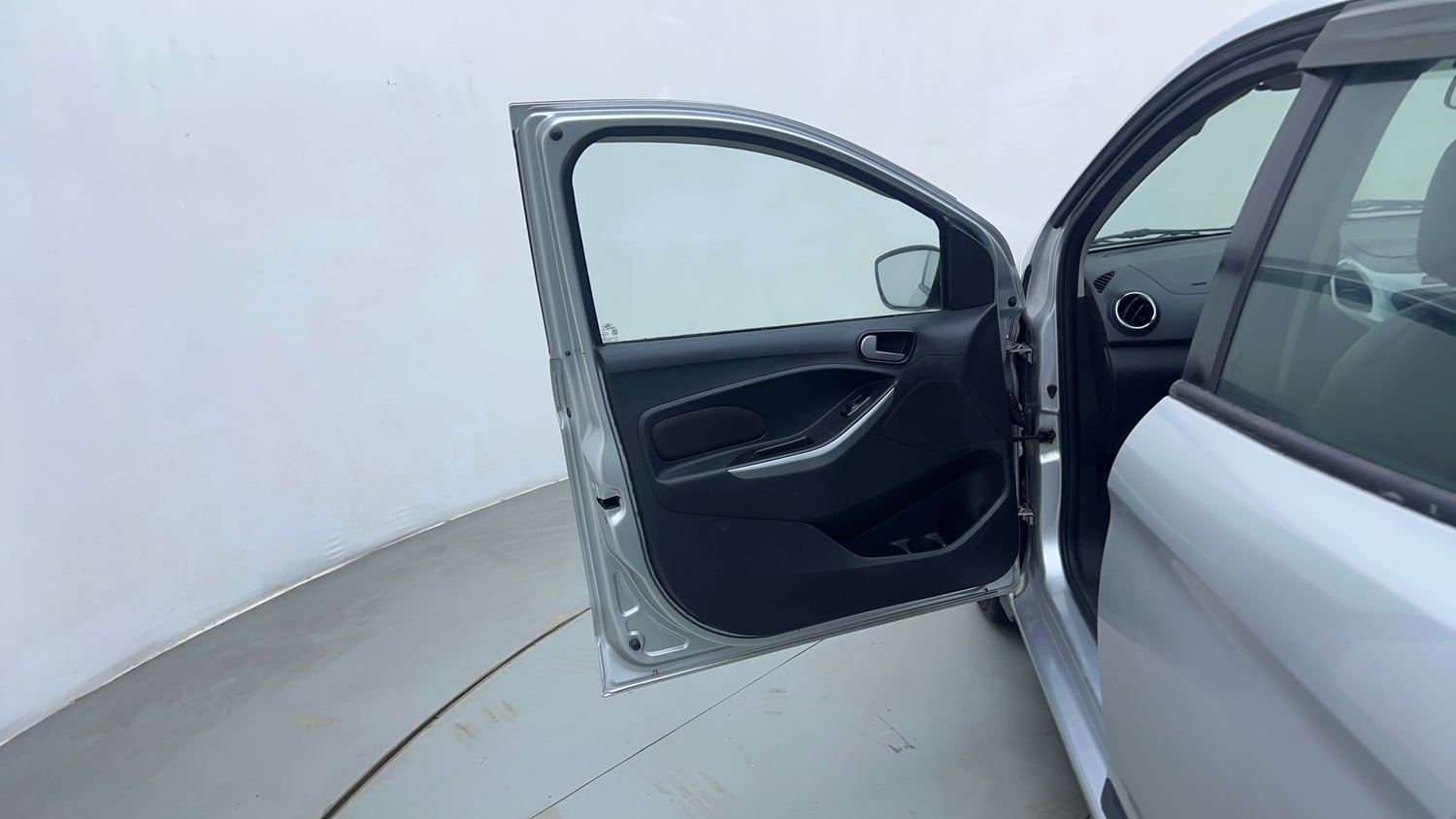 Used 2016 Ford Figo Titanium 1.2 Ti-VCT Petrol Manual interior LEFT FRONT DOOR OPEN VIEW