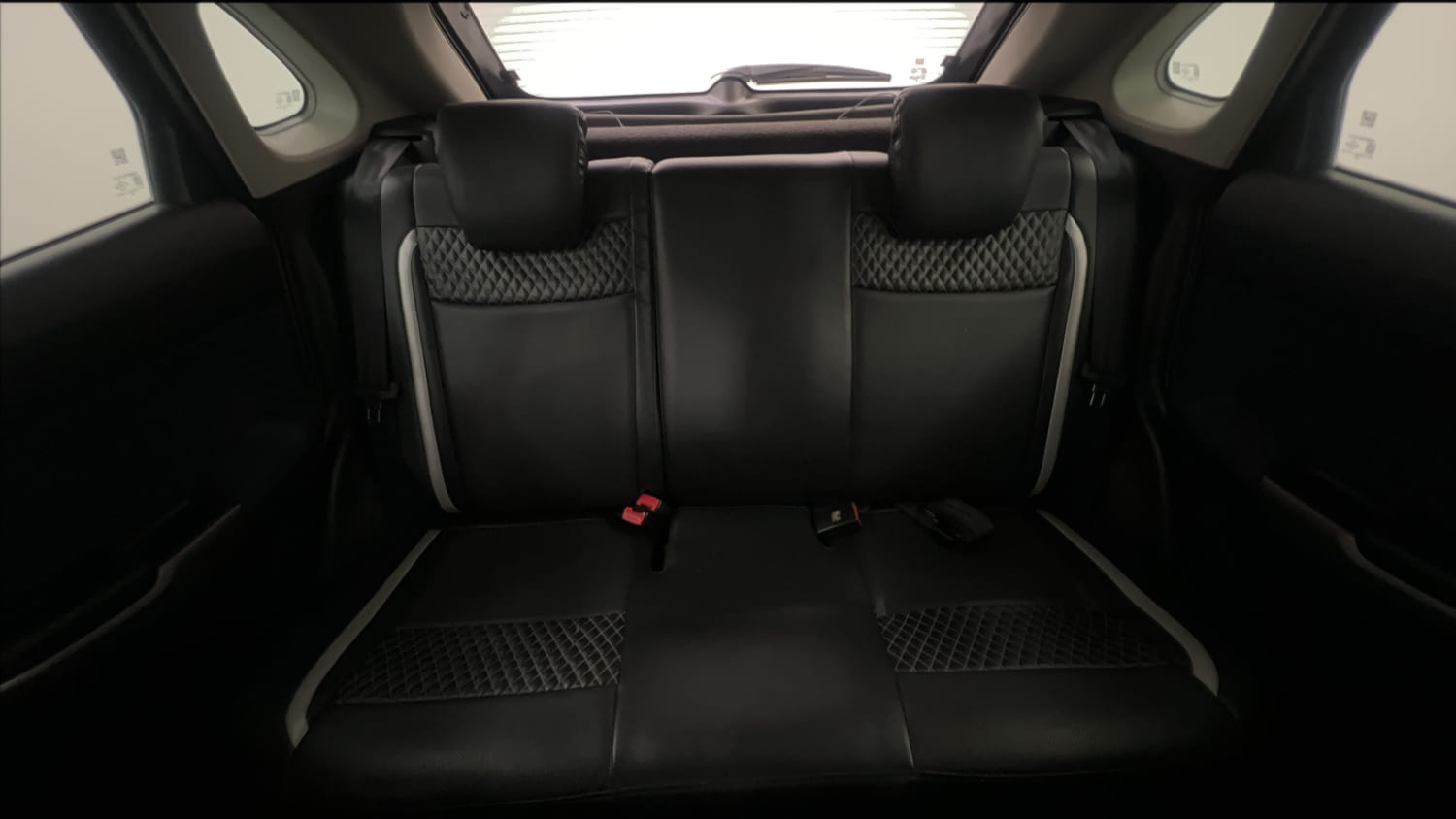 Used 2019 Toyota Glanza V Petrol Manual interior REAR SEAT CONDITION VIEW