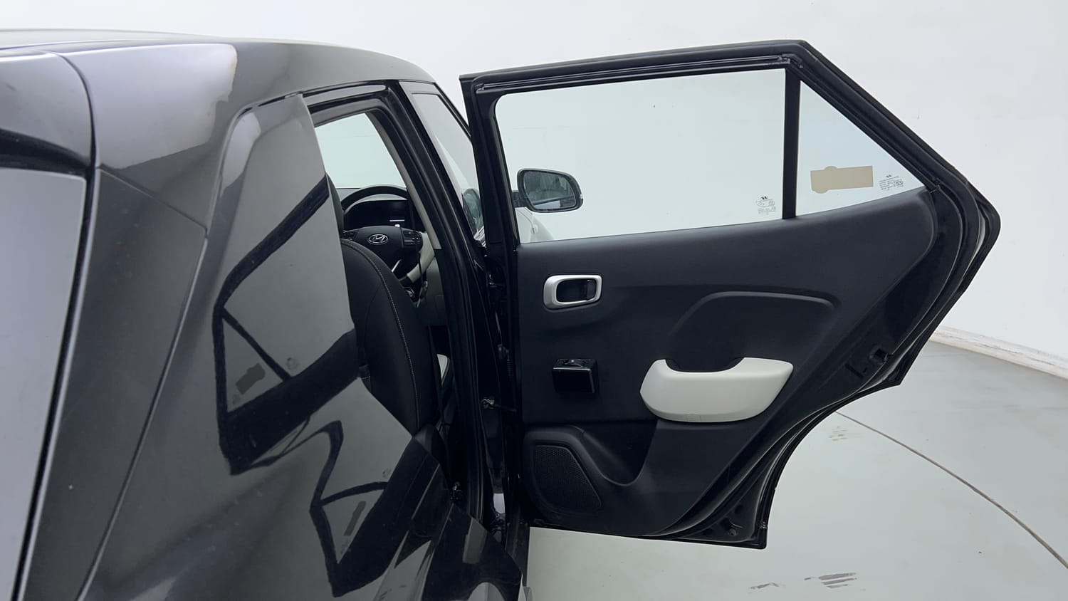 Used 2024 Hyundai Venue E 1.2 Petrol Petrol Manual interior RIGHT REAR DOOR OPEN VIEW