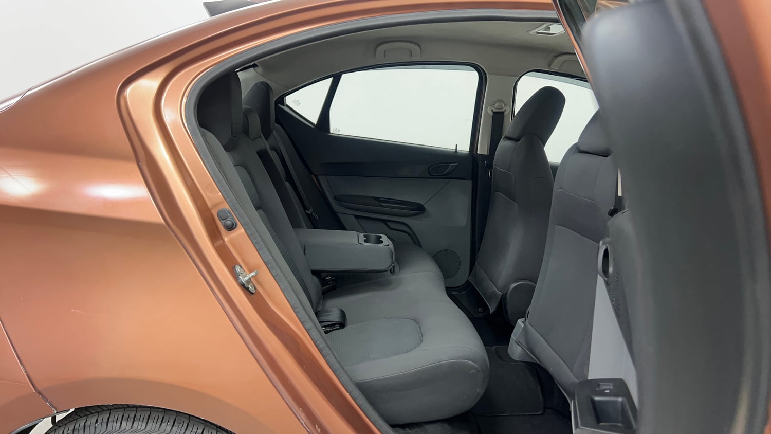 Used 2018 Tata Tigor Revotron XT Petrol + CNG (Outside Fitted) Cng Manual interior RIGHT SIDE REAR DOOR CABIN VIEW