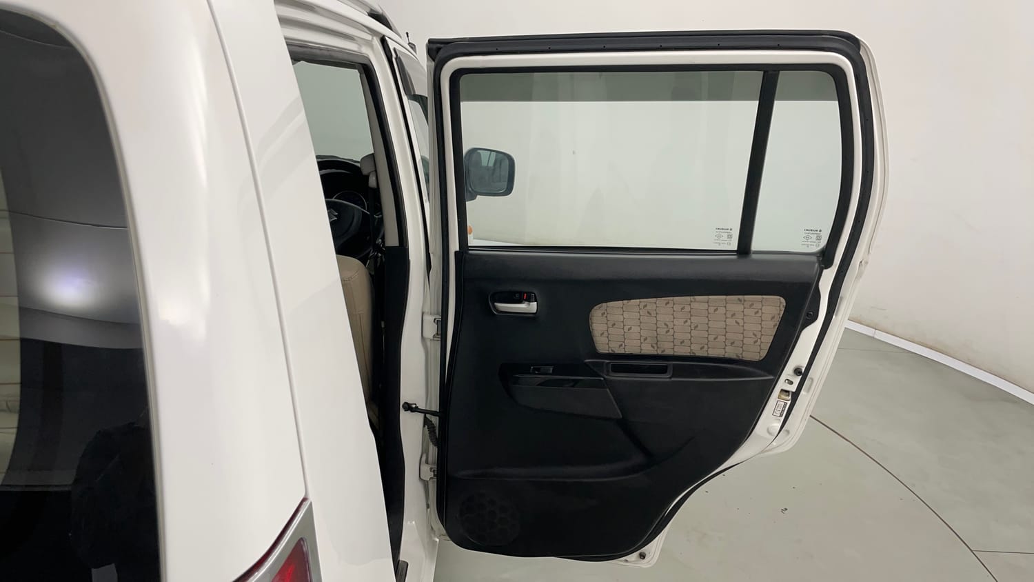 Used 2018 Maruti Suzuki Wagon R 1.0 VXI AMT Petrol Automatic interior RIGHT REAR DOOR OPEN VIEW