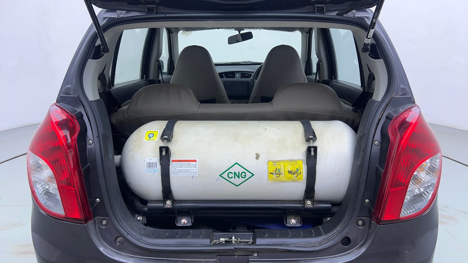 Used 2022 Maruti Suzuki Alto 800 LXi (O) CNG Cng Manual interior DICKY INSIDE VIEW