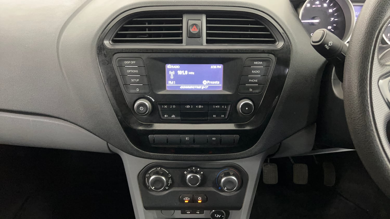 Used 2018 Tata Tigor Revotron XT Petrol + CNG (Outside Fitted) Cng Manual interior MUSIC SYSTEM & AC CONTROL VIEW