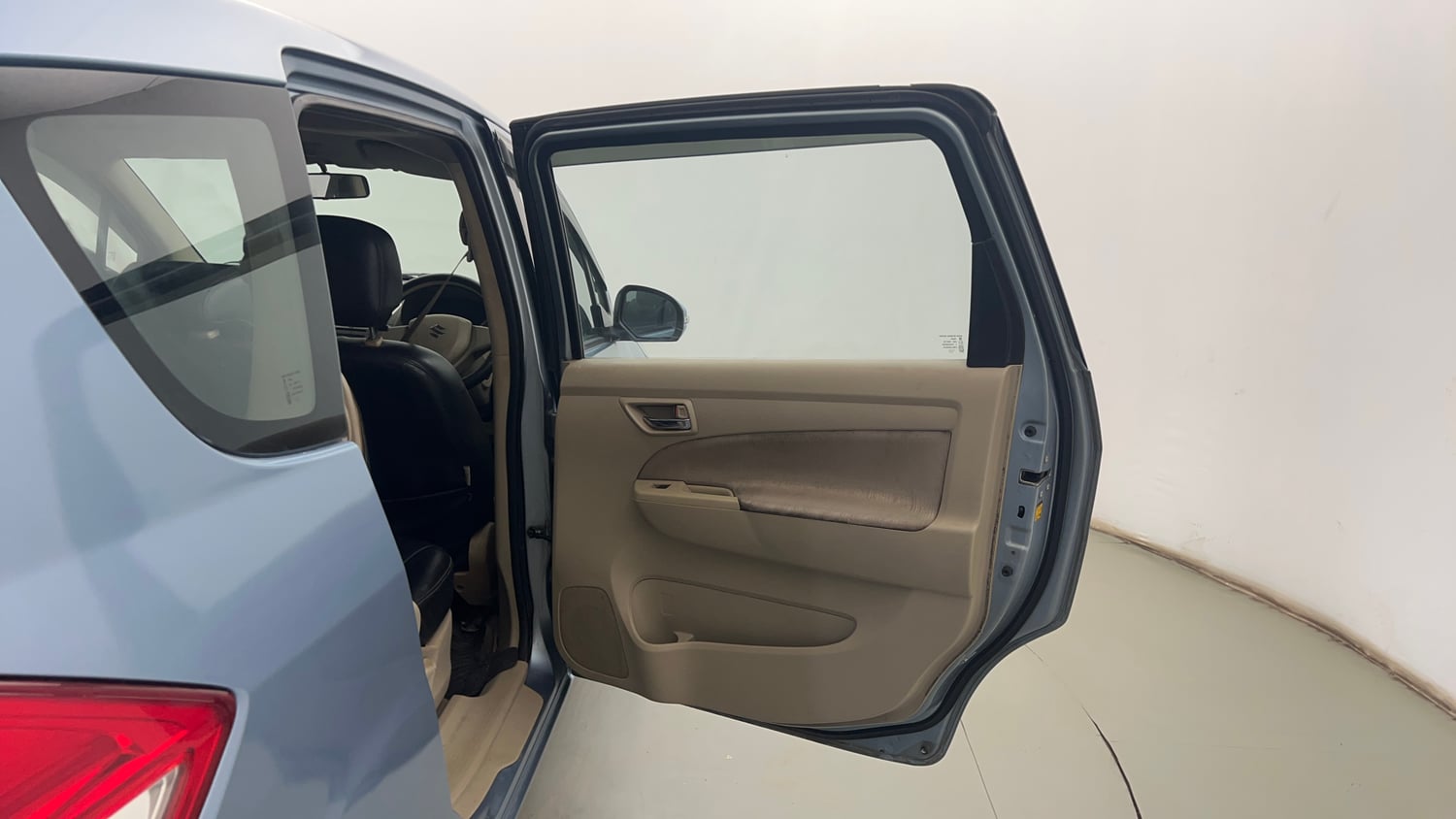 Used 2013 Maruti Suzuki Ertiga Vxi Petrol Manual interior RIGHT REAR DOOR OPEN VIEW