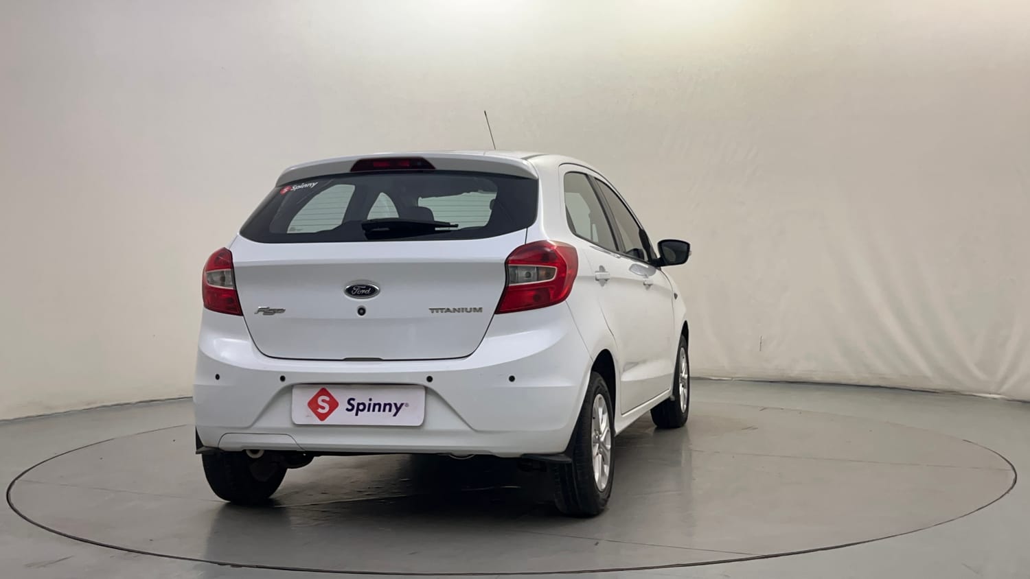 Used 2017 Ford Figo Titanium 1.5 Ti-VCT AT Petrol Automatic exterior RIGHT REAR CORNER VIEW