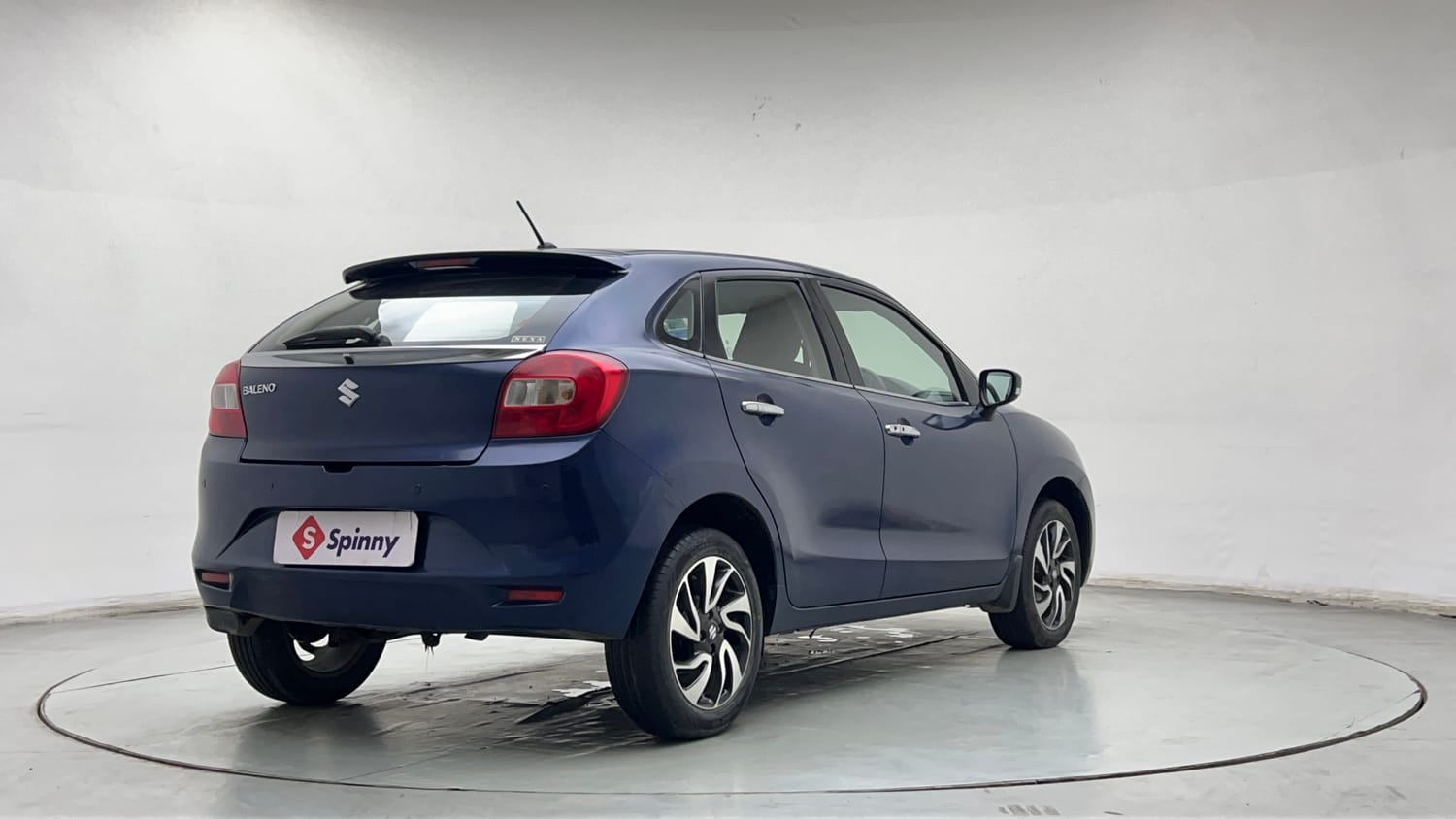 Used 2019 Maruti Suzuki Baleno Zeta Petrol Manual exterior RIGHT REAR CORNER VIEW