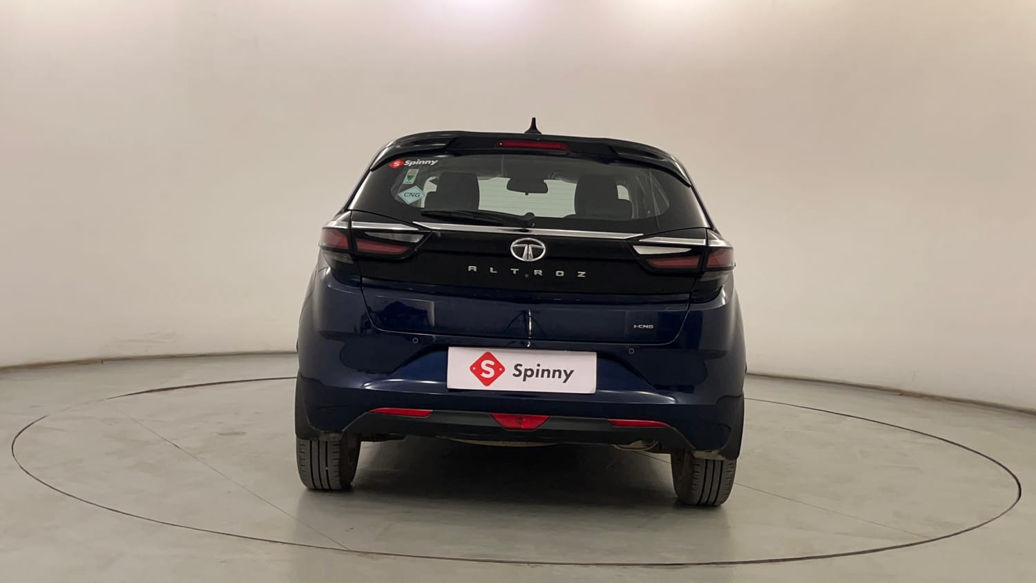 Used 2023 Tata Altroz XZ Plus (O) (S) iCNG Cng Manual exterior BACK VIEW