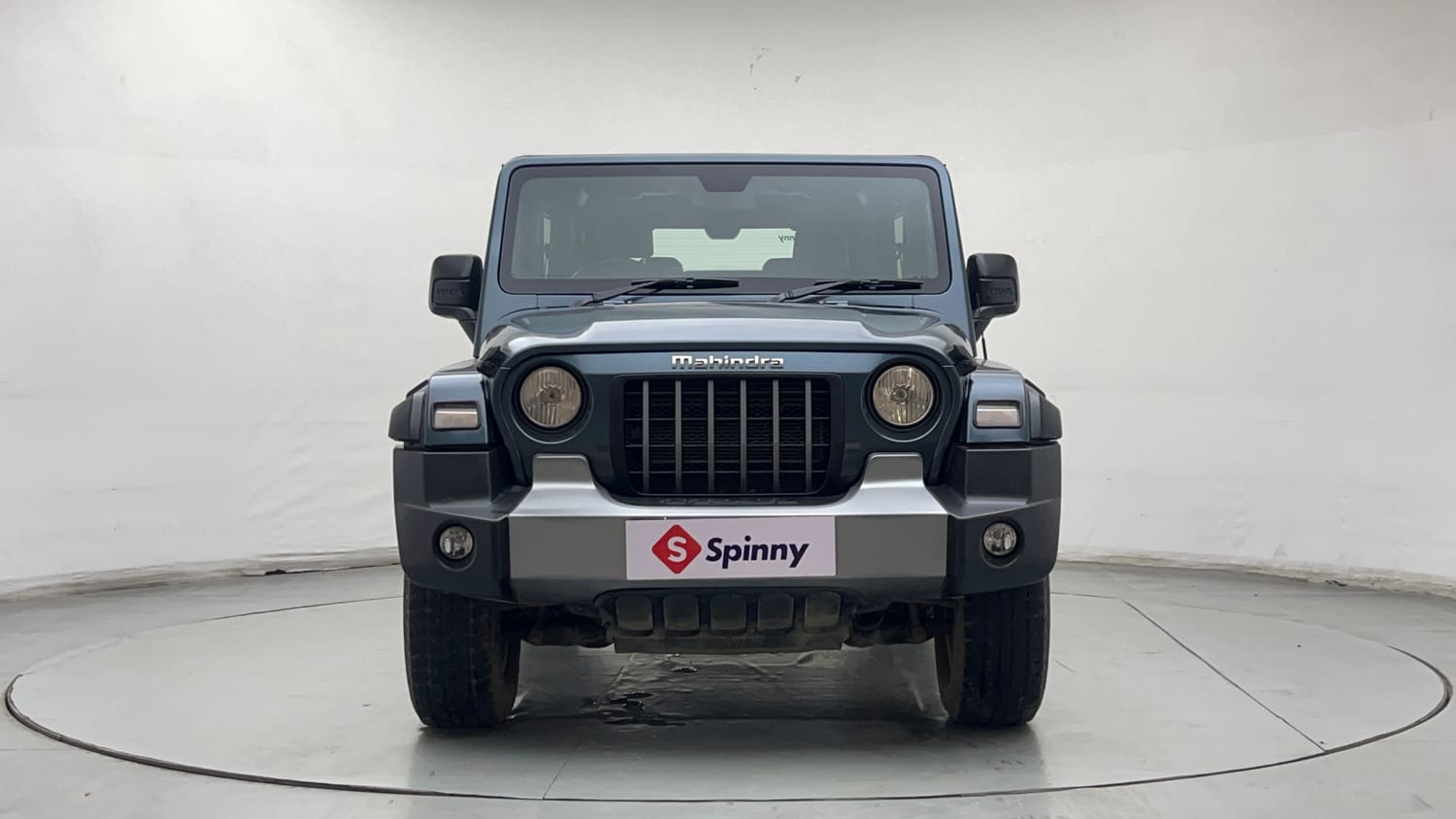Used 2022 mahindra Thar LX Hard Top Petrol AT 4WD Petrol Automatic exterior FRONT VIEW