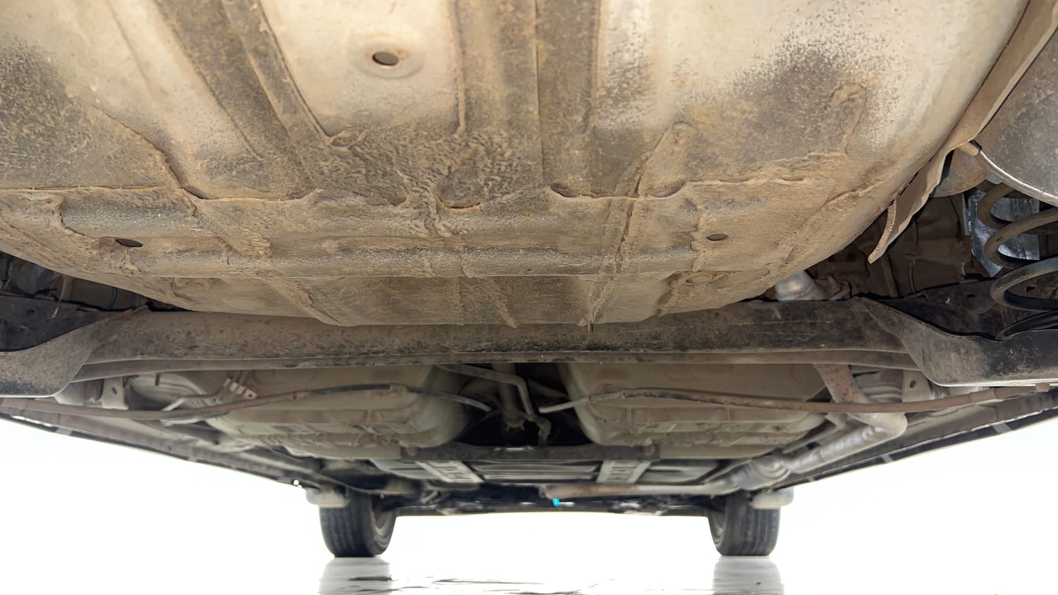 Used 2018 Honda WR-V VX MT Petrol Petrol Manual extra REAR UNDERBODY VIEW (TAKEN FROM REAR)