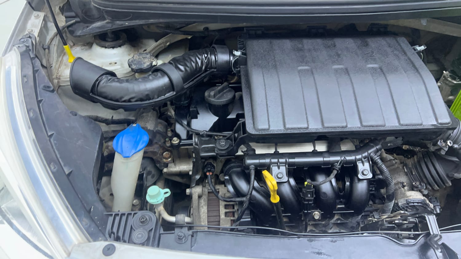 Used 2017 Hyundai Grand i10 Sportz 1.2 Kappa VTVT Petrol Manual engine ENGINE RIGHT SIDE VIEW