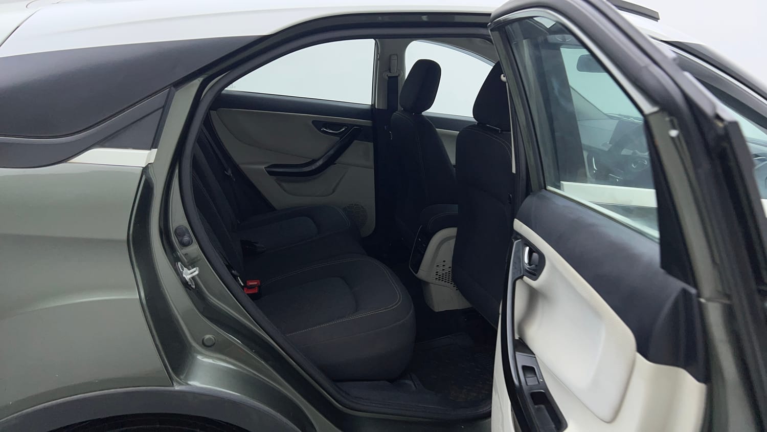 Used 2021 Tata Nexon XZ Plus Petrol Manual interior RIGHT SIDE REAR DOOR CABIN VIEW