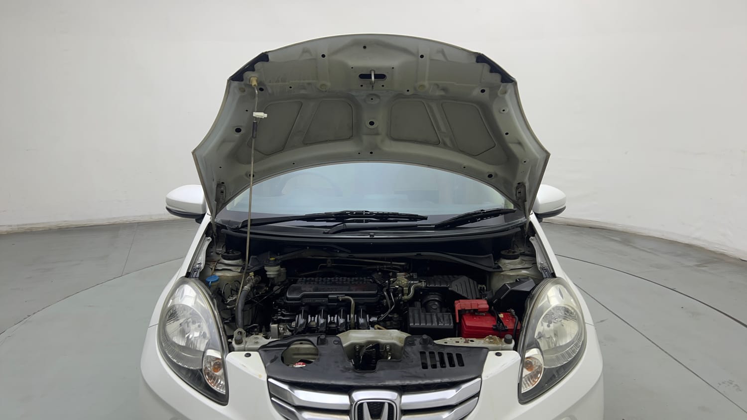 Used 2015 Honda Amaze 1.2 S i-VTEC Petrol Manual engine ENGINE & BONNET OPEN FRONT VIEW