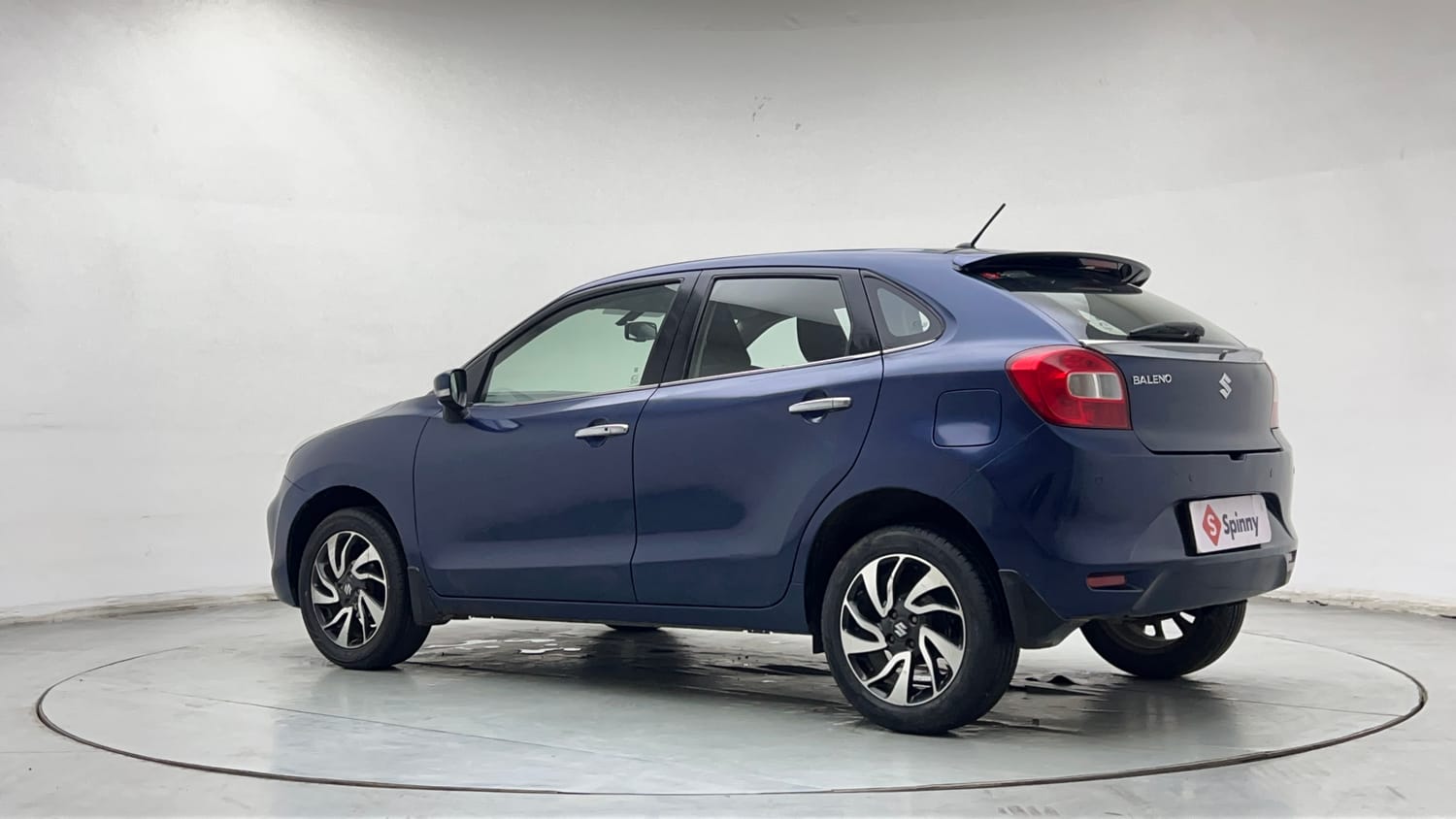 Used 2019 Maruti Suzuki Baleno Zeta Petrol Manual exterior LEFT REAR CORNER VIEW