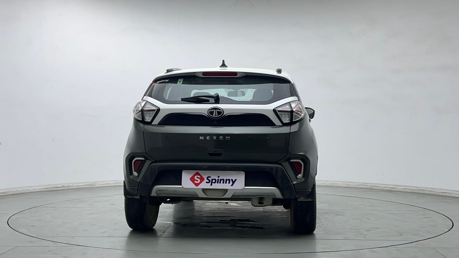 Used 2021 Tata Nexon XZ Plus Petrol Manual exterior BACK VIEW